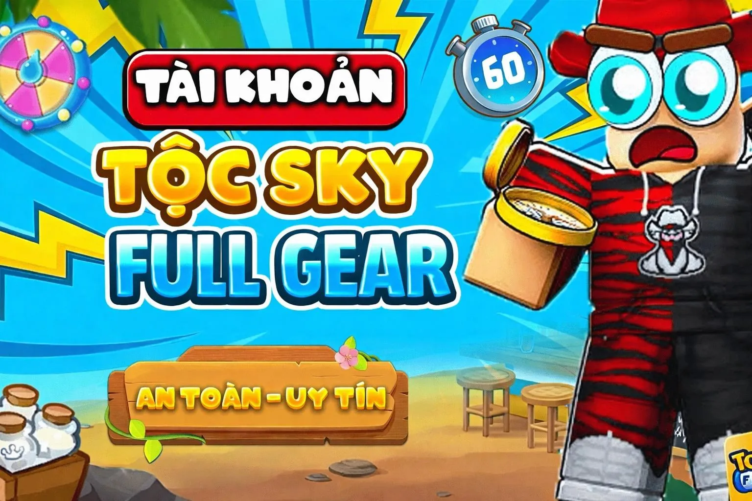 MUA ACC V4 FULL GEAR ( SKY)