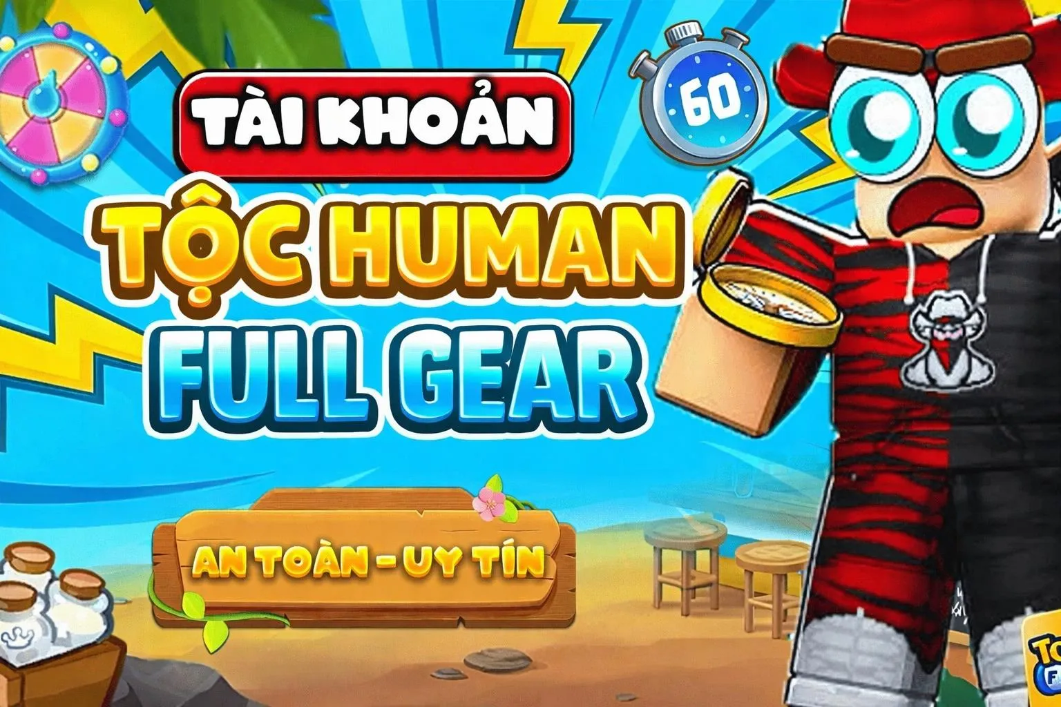 MUA ACC V4 FULL GEAR ( HUMAN)