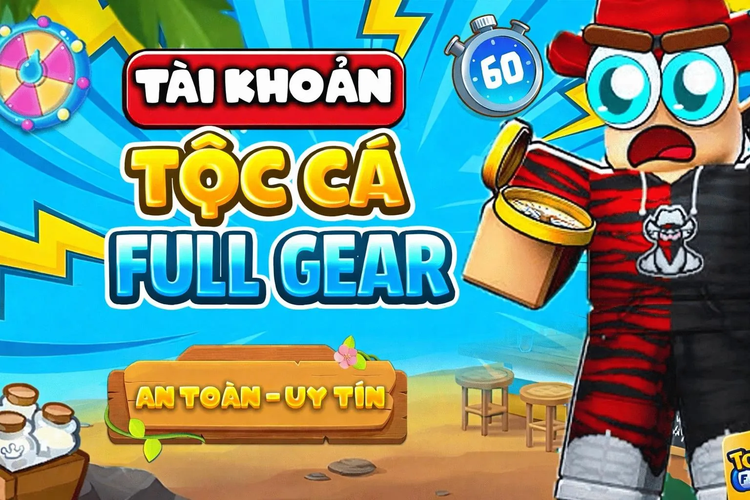 MUA ACC V4 FULL GEAR ( SHARK)