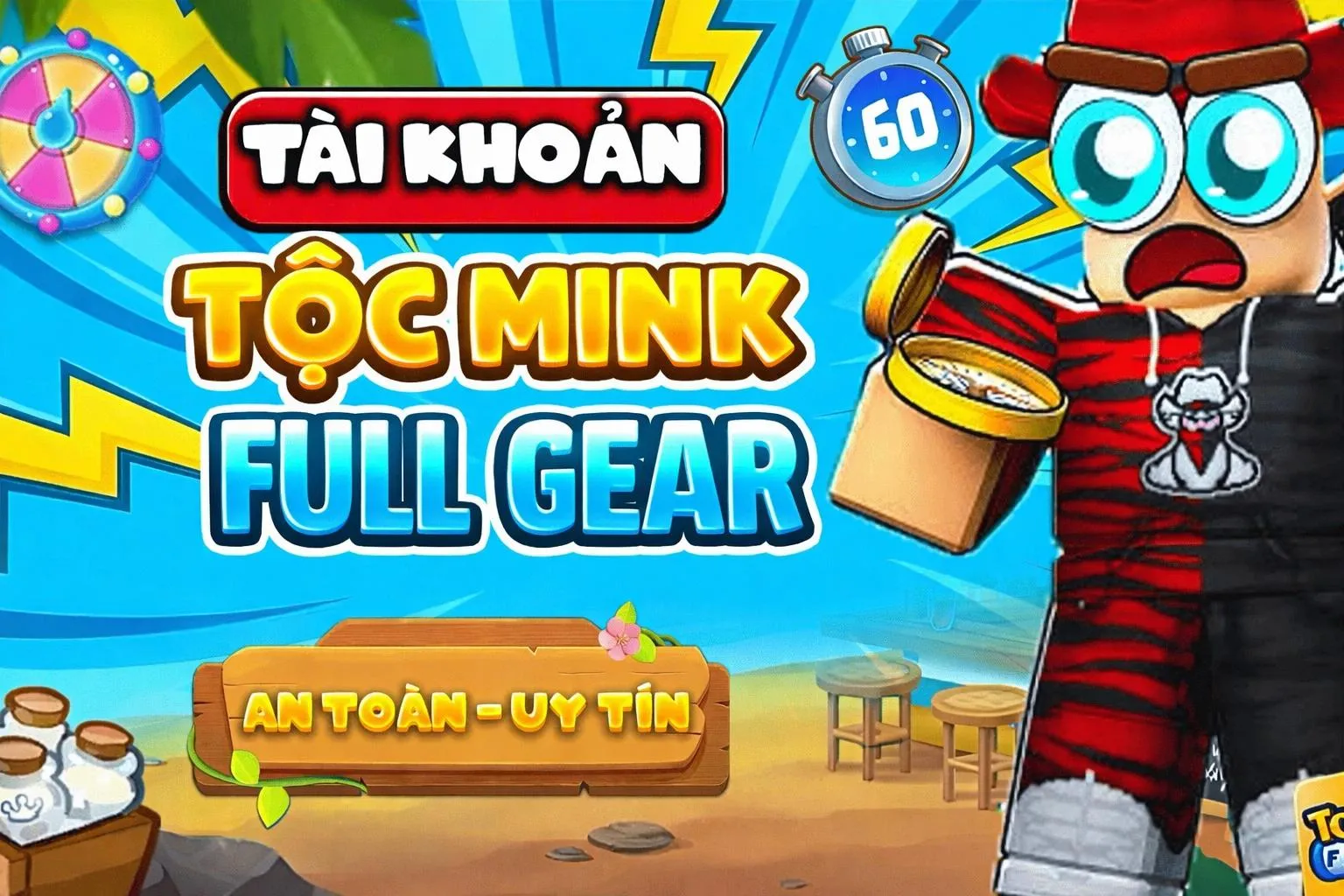 MUA ACC V4 FULL GEAR ( MINK)