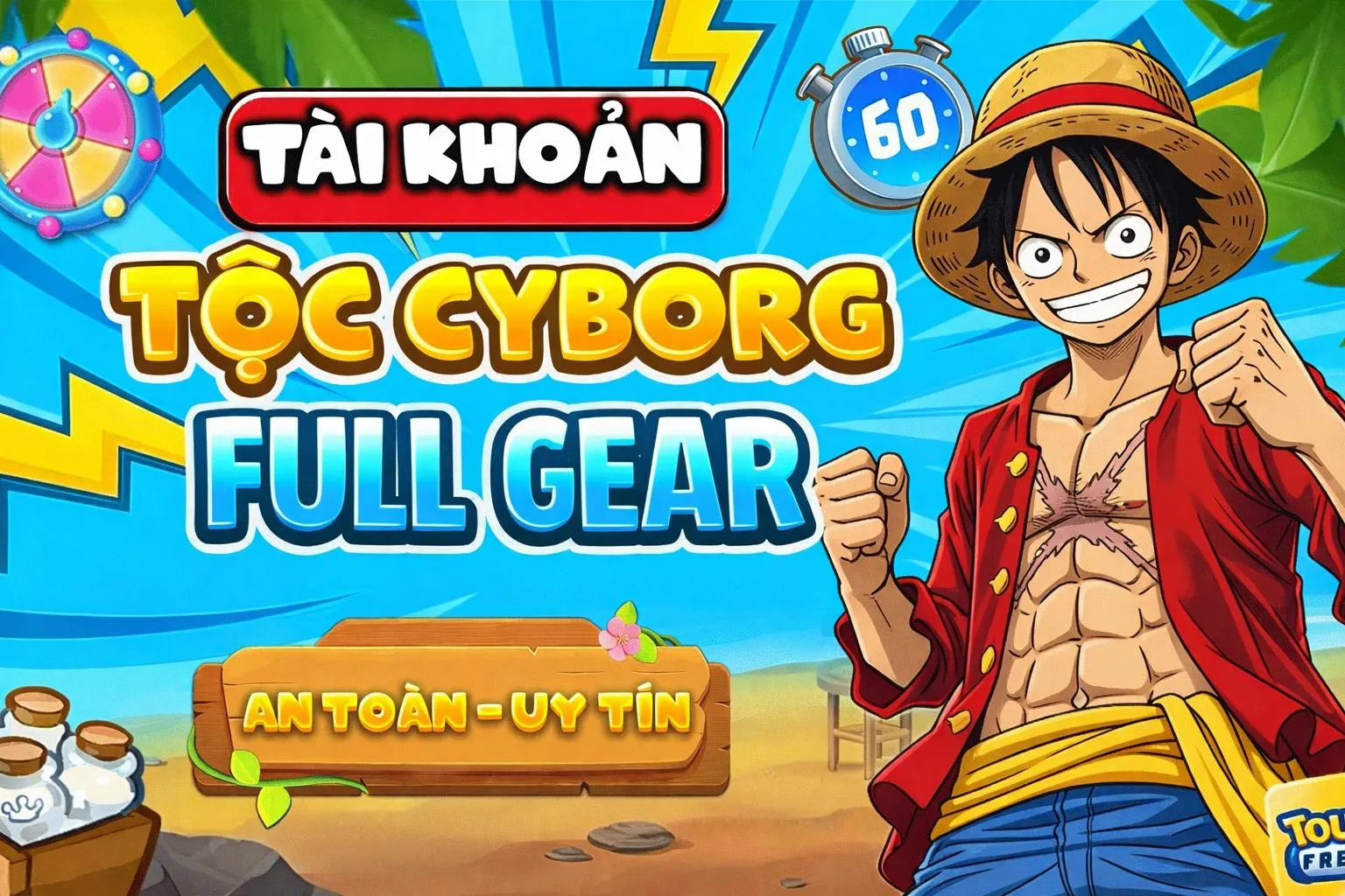 MUA ACC V4 FULL GEAR ( CYBORG)