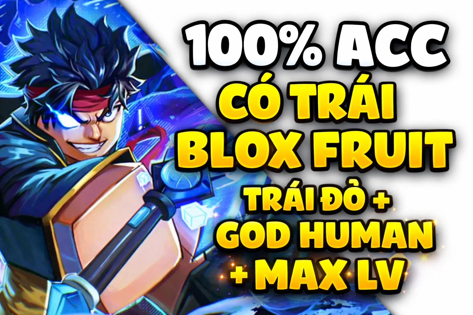 RANDOM ACC CÓ NHIỀU TRÁI ĐỎ